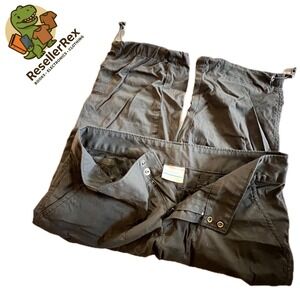 Columbia Women Black Cargo Capri Pants Outdoor Size 6